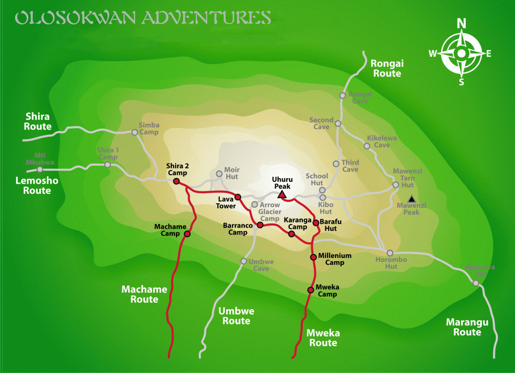 Machame-Route.Guides of Africa